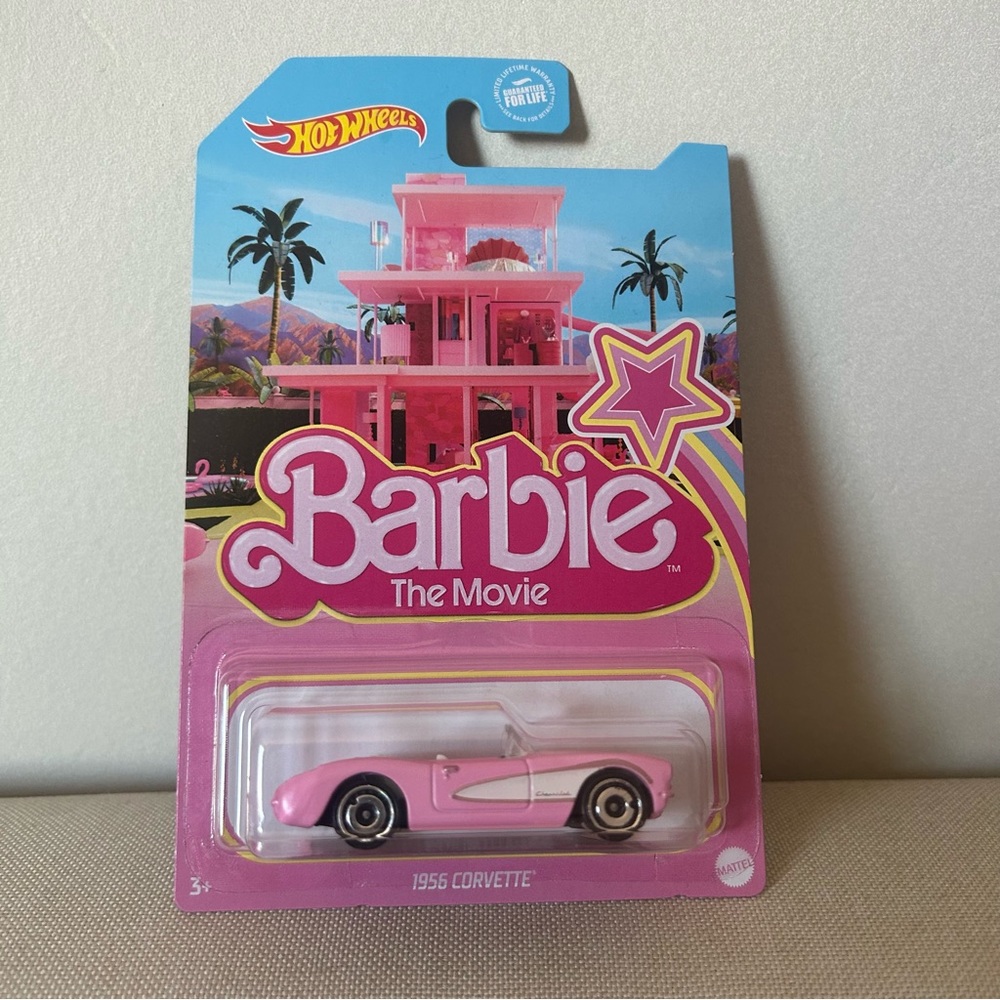 Hot Wheels 2023 Barbie  1956 CORVETTE BARBIE THE MOVIE